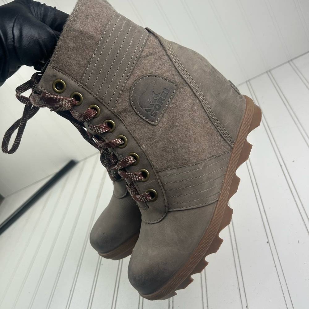 Sorel Lexie Internal Wedge Winter Ankle Boots Women's Size 7 - Picture 6 of 11